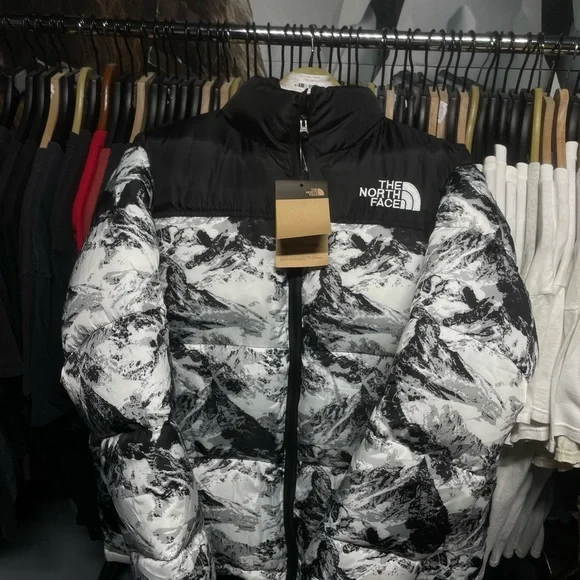 Vintage 1996 North face Nupse 700 Puffer Jacket Large NEW Rare - Picture 2 of 13